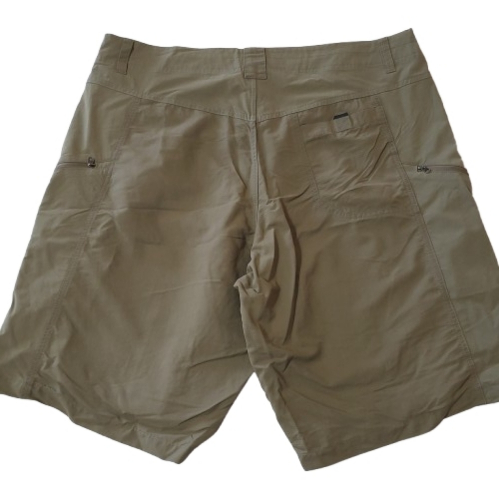 Kuhl Cargo Shorts Nylon Lightweight Hiking Khaki Quick Dry Men's Size 38 - Picture 3 of 12